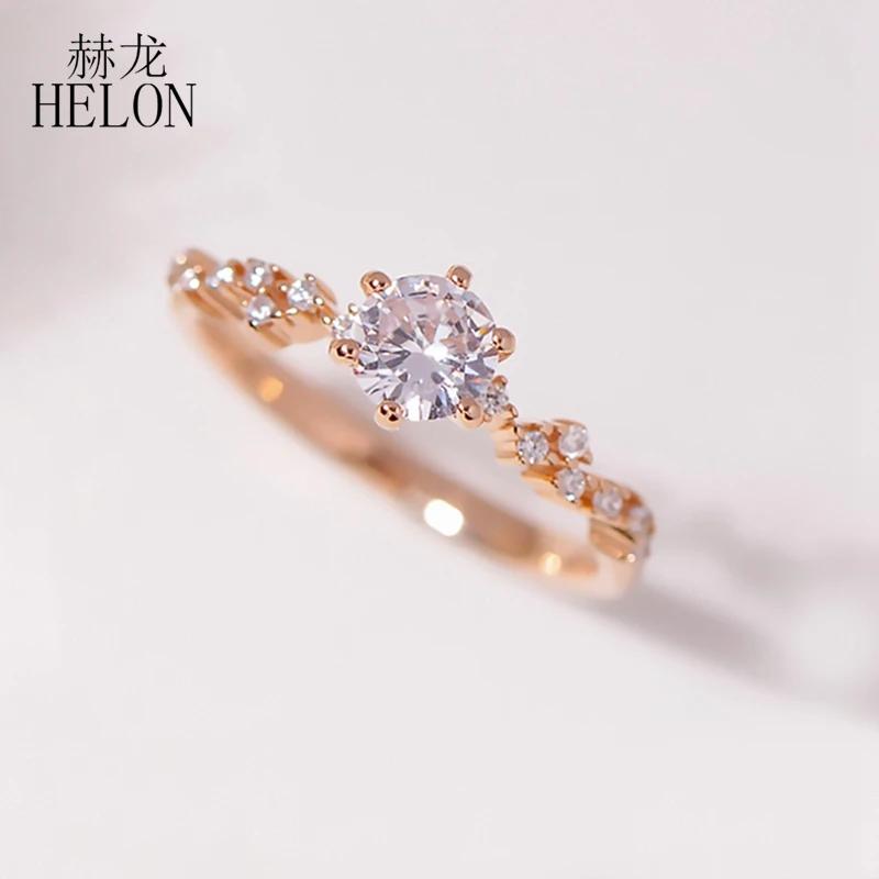 HELON 585 10K 14K   VVS/GH      Ʈ ̾Ƹ    1ct Moissanite Solitaire Luxury Ring